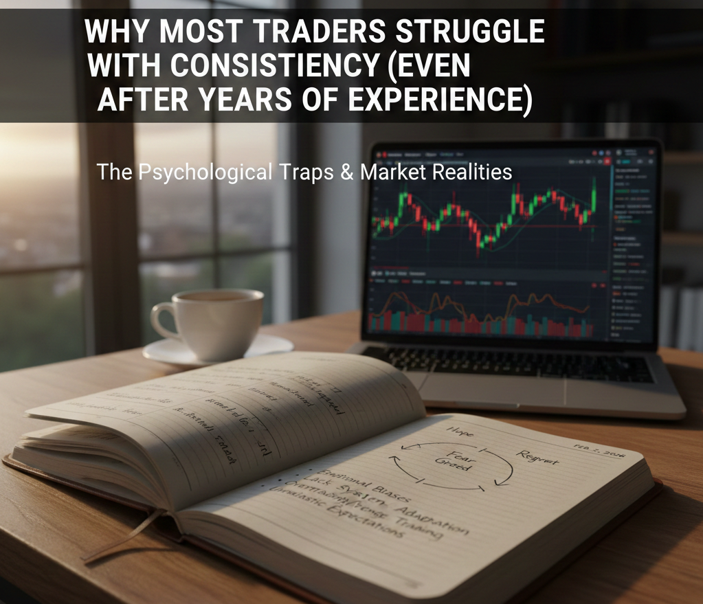 Why Most Traders Struggle With Consistency (Even After Years of Experience)